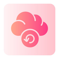 backup gradient icon