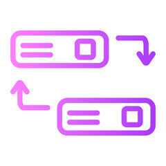 backup gradient icon