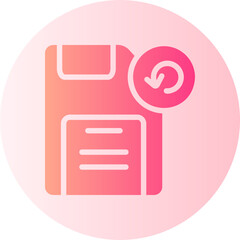 floppy disk gradient icon