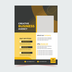 business marketing flyer, digital marketing agency flyer, creative marketing agency flayer design, flayer design, corporate business flyer template design, vector