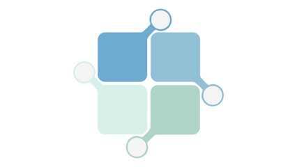 Blank company process chart infographic template vector can be used for workflow layout, diagram, annual report, web design. Business concept with options, steps or processes.