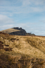 Old Man of Storr on the Isle of Skye, Scotland UK