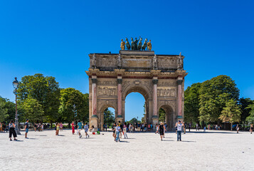 The Arc de Triumphed du Carrousel