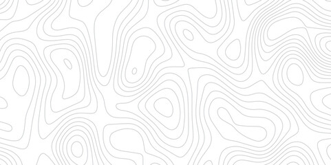 Fototapeta Panorama view gradient multicolor wave curve lines banner background design. Vector illustration. Line topography map contour background .Abstract Topographic map background with wave line. obraz
