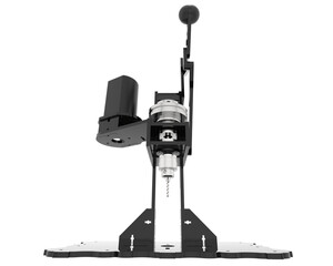 Micro drill isolated on transparent background. 3d rendering - illustration