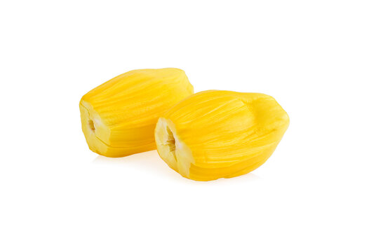 Sweet jack-fruit on white background