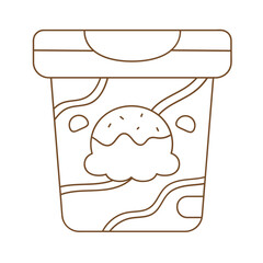 ice cream decorative element