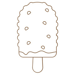 ice cream decorative element