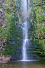 Obraz premium Waterfall in Slanghoek Valley, Western Cape, South Africa