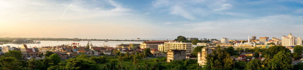 Sunset view of Kuala Terengganu Town Center