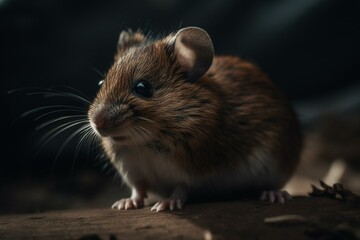 Adorable little rodent with a delightful disposition. Generative AI