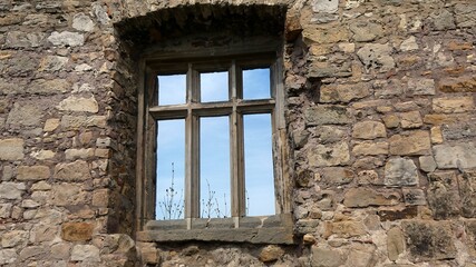 Fenster in der Burgruine