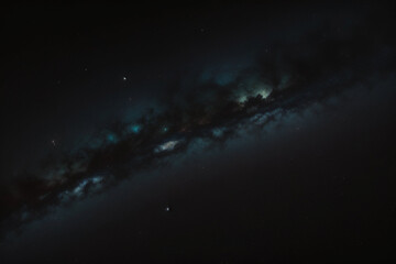 Fototapeta na wymiar starry night sky black background