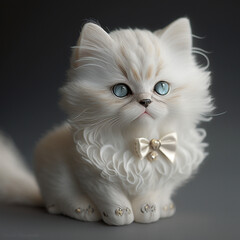 white persian cat