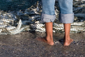 Fisherman with Catch of the Day
