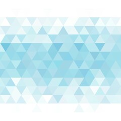 Fototapeta premium Abstract blue winter cold mosaic - vector circles background with copy space. eps 10