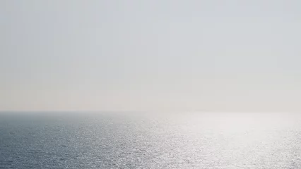 Keuken foto achterwand Bestemmingen mediterranean sea background with beautiful azure color