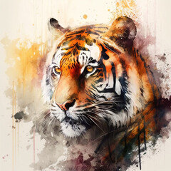 Naklejka premium Safari's King