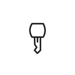 Key Lock Unlock Outline Icon