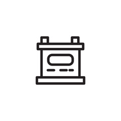 Power Technology Batteries Outline Icon