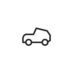 Car Auto Check Outline Icon