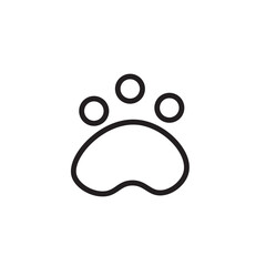 Paw Animal Pet Outline Icon