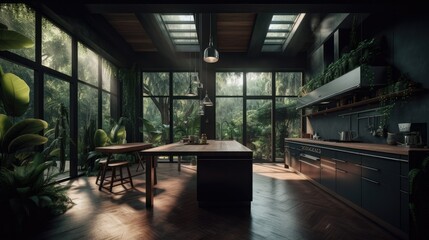 Luxury house middle in the jungle with homely designed where you don't have to be afraid that neighbors are too close or if you just need a little alone