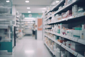 The Evolution of the Drugstore: From Soda Fountains to Modern Convenience Stores AI Generated