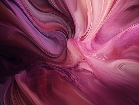 Ethereal Abstract Background Featuring Soft Swirling Shapes in Shades of Pink and Purple