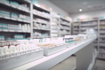 "Upgrade Your Drugstore with AI-Generated Solutions" - AI generated.