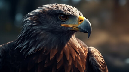 Beautiful Eagle. Generative Ai