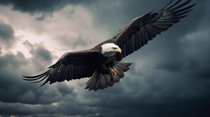 Beautiful Eagle. Generative Ai