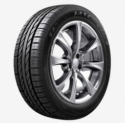 Winter tire with alu rim