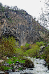 river in the mountains