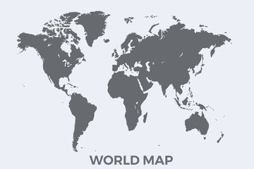 Fototapeta na wymiar World map vector design templates