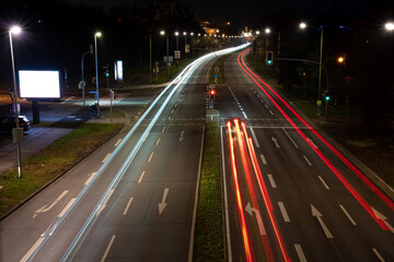 Long exposure of large junction from above