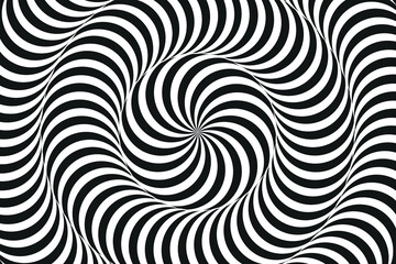 Abstract optical illusion spiral background