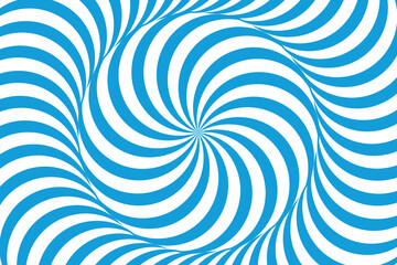 Abstract optical illusion spiral background