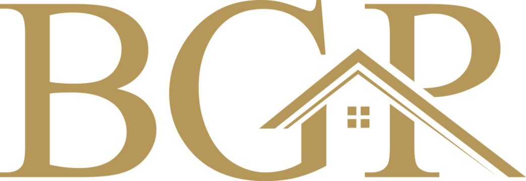bgr real estate logo design