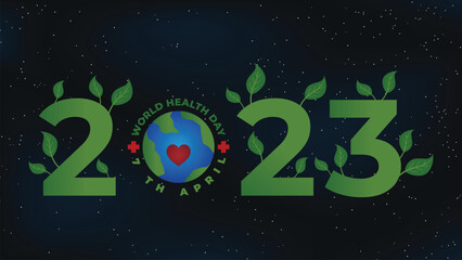 VECTOR WORLD HEALTH DAY BACKGROUND - 1