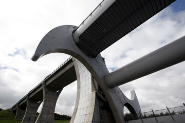 Naklejka premium Falkirk Wheel - Falkirk - Scotland - UK