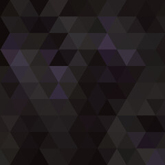 Black triangular background. Geometric illustration. Vector template. Design element. eps 10