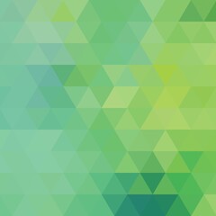 Fototapeta na wymiar Green Grid Mosaic Background, Creative Design Templates Black triangular background. Geometric illustration. Vector template. Design element. eps 10