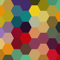 Amazing geometric background with colorful triangles. eps 10