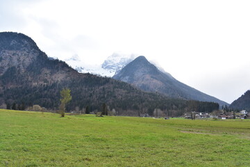Lofer-&Ouml;sterreich-Austria-Alpen-Tal-Schnee
