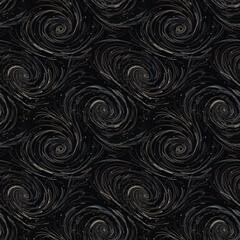 Bright creative grey twisted lines in motion. Beautiful swirls, textured vortex. AI generative illustration.