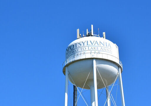 Spotsylvania County Water Tower, Virginia, USA