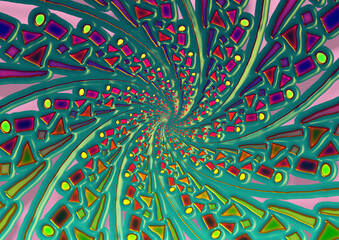 Abstrct background pattern vector image