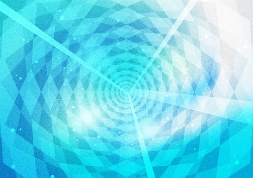 Light blue gradient background with a radial diamond pattern spreading out.