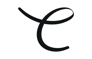 Swoosh, swash underline stroke set.Abstract wavy thin line. Squiggle elements. Vector isolated illustration